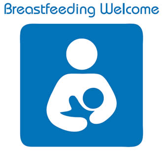 Breastfeeding welcome logo